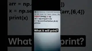 What it will print? 