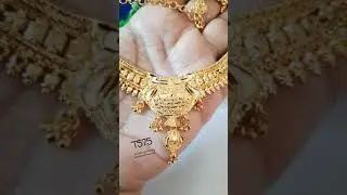 1gram gold forming necklace with earrings, buy online 8897057374