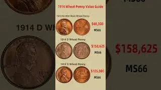 1914 Wheat Penny Value Guide #coin  #penny  #coincollecting