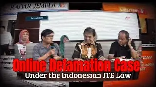 Online Defamation Case Under the Indonesian ITE Law | Refasha Ilovia Trino [E1B025015]
