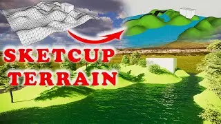 SKETCHUP TERRAIN AND LANDSCAPE MODELING - SANDBOX TOOLS