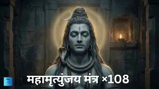 Mahāmṛtyuñjaya Mantra ×108 | महामृत्युंजय मंत्र जाप | Slow Chant for Deep Stillness & Shivaratri