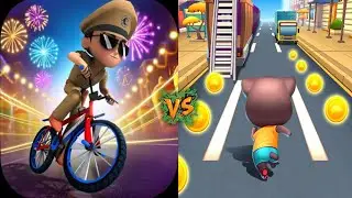 🎇 Little Singham Cycle Race VS Cat Runner | Diwali Special Update Gameplay 🔥