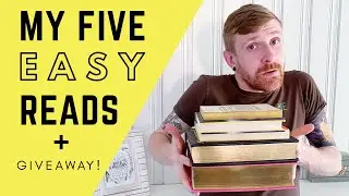 5 EASY READS FROM AN ENGLISH TEACHER (Must read book recommendations 2020) + GIVEAWAY! (CLOSED)