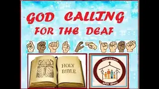 GOD CALLING JAN 24 GOD SPEAKING in ASL God's Word- #religion #biblestudy #signlanguage #deaf
