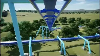 Planet Coaster: Forest Coaster POV | Planet Coaster Gameplay | Roller coasters | #Planetcoaster