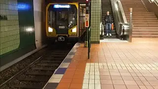 U-Bahn Berlin|Mitfahrt im H97 (5021) auf der U8 von Wittenau bis Hermannstraße