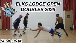Elks Lodge Open Doubles 2026 | Semi-Final: Tavo and Timbo VS. Dan Pitre and Tyshawn