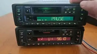 Clarion CRX121RM Car Hifi Demo 1994