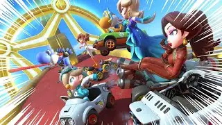 『K』vs &theta;F-𝝅&alpha; | Mario Kart World