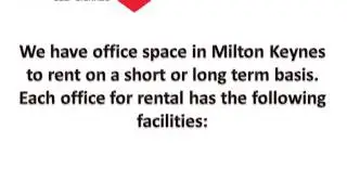 Office Self Storage in Milton Keynes