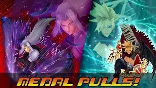 Prime KH Cloud & SB Sephiroth Medal Pulls! - KHUx JP