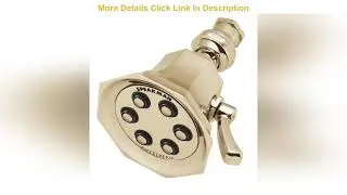 ✓ Speakman (SPEFU) S-2255-PB-E2 Anystream Showerhead, 2.0 GPM, Polished Brass