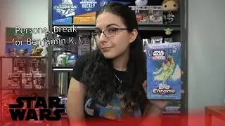Beating the Average! | 2021 TOPPS STAR WARS CHROME GALAXY HOBBY BOX OPENING FOR BENJAMIN K.