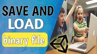 How to save and load data using binary file in unity|| codyKAS