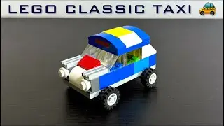 Building a LEGO Classic Taxi &ndash; Step-by-Step | How to Build a LEGO taxi Easy Tutorial | LEGO Taxi 🚕 