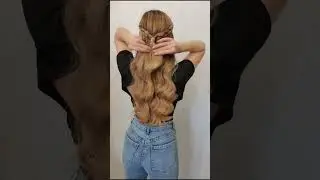 THE BEST UPDO HACK 😁 #hairstyle #hairtutorial #updohairstyles #updohairstyle #hair #hairstyle #updo