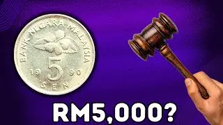 1990 Malaysia 5 Sen Old Coin Value Revealed! Rare Coin Worth Shocking Price 2025 💰 | Coin Spyder