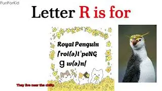 A to Z Animal | Learn Letter R with Animal Name 2024 #letterm #learnwithme #funforkids #abcd #fruit