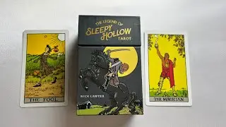 The Legend of Sleepy Hollow Tarot Cards | Classic Headless Horseman Edition | Guidebook Box Set