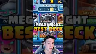 BEST DECK with Mega Knight in Clash Royale!