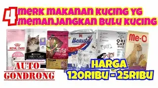 4 Merk Makanan Kucing Yang Memanjangkan Dan Melebatkan Bulu Dari Harga Mahal Sampai Murah