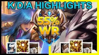 【 Rakan 】vs Leona - CHALLENGER - Support - Patch 11.16 - K/D/A Highlights