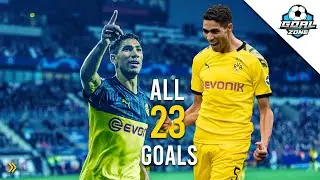Achraf Hakimi - All 23 Goals in Career So Far