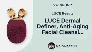LUCE Beauty LUCE Dermal Definer, Anti-Aging Facial Cleansing + Roller Review