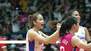 Jema Galanza's emphatic finish in 2nd set | 2022 PVL Open Conference
