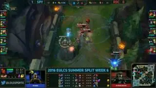 SPY vs ROC - Janna Play EU LCS Summer