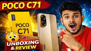 Poco C71 Unboxing & First Impressions | Poco C71 Best Budget Phone? 🔥