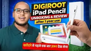 DIGIROOT iPad Pencil Unboxing & Review After 1 Year Use | Worth Buying in 2026?