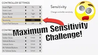 GETTING DIZZY! | Star Wars Battlefront Maximum Sensitivity Challenge