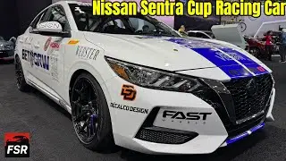 Nissan Sentra Cup Racing Car &ndash; Small Sedan, Big Track Energy