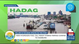New hydrogen fuel cell ready hybrid ferries coming to Hamburg