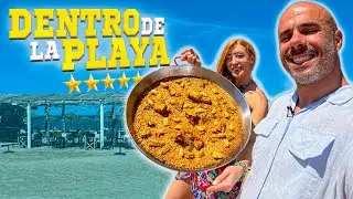 COMEMOS PAELLA🥘 en un CHIRINGUITO de PLAYA 🏝️ en VALENCIA ¿VALDRÁ LA PENA?