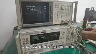 Video(2) Voltage Standing Wave Ratio(VSWR) test
