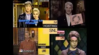Saturday Night Live Promos Seasons 11-14 compilation: 1985-1989 nbc friday night videos snl promo