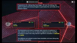 Helldivers 2 Major Order - Preparation for Liberty Day!