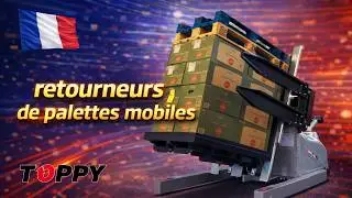 Retourneur de palettes mobile 