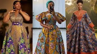 Beautiful stunning Ankara dresses for woman latest, Ankara maxi gown dresses for ladies, Ankara styl