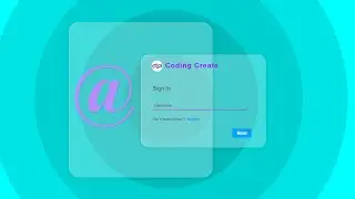 multi step login system in JavaScript with glassmorphism using html CSS and JavaScript