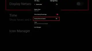 how to enable internet speed meter #shorts