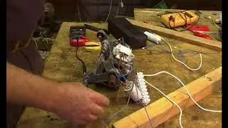 Washing machine motor re-purpose and hack.