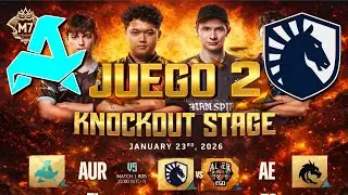 AURORA TR VS LIQUID PH 🔥JUEGO 2 | EL EQUIPO REVELACION CONTRA EL CAMPEON MLBB M7