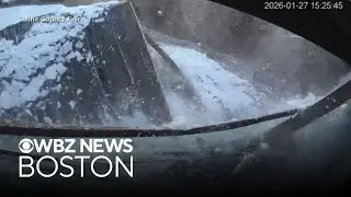 Video shows Arkansas rodeo arena roof collapse under weight of snow