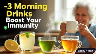 3 Morning Drinks to Boost Your Immunity | Elderly Health Tips