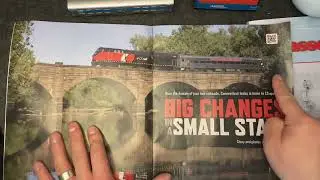 ASMR Trains Magazine Flip Thru