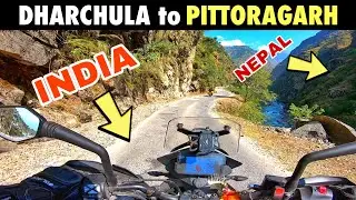 [ep 05] BELIEVE OR NOT THIS IS INDIA-NEPAL BORDER | DHARCHULA TO PITTORAGARH | SJ VLOGS